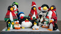 Holiday Penguin Plush Collection