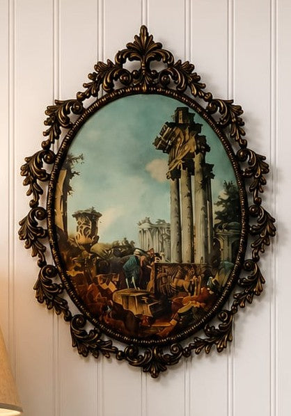 Vintage Oval Art Prints
