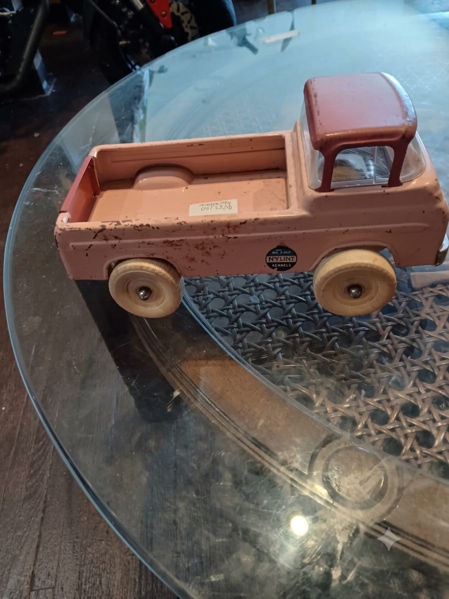 Vintage Nylint Pink Pickup Truck