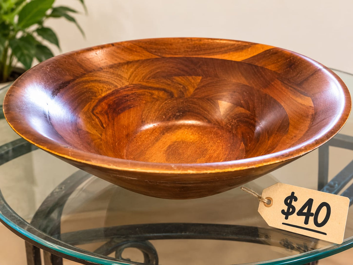 Handcrafted Wood Bowl