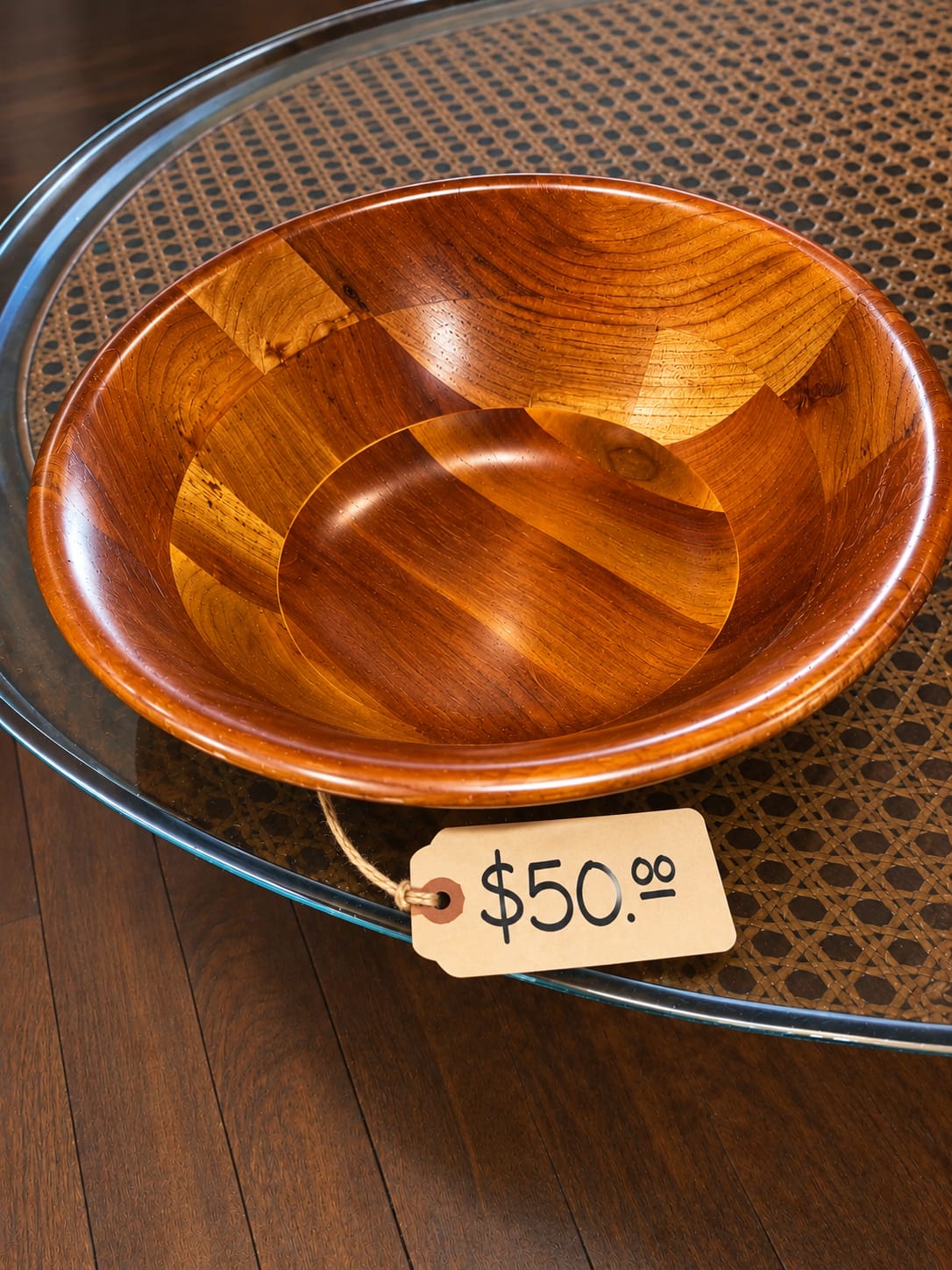 Handcrafted Wood Bowl
