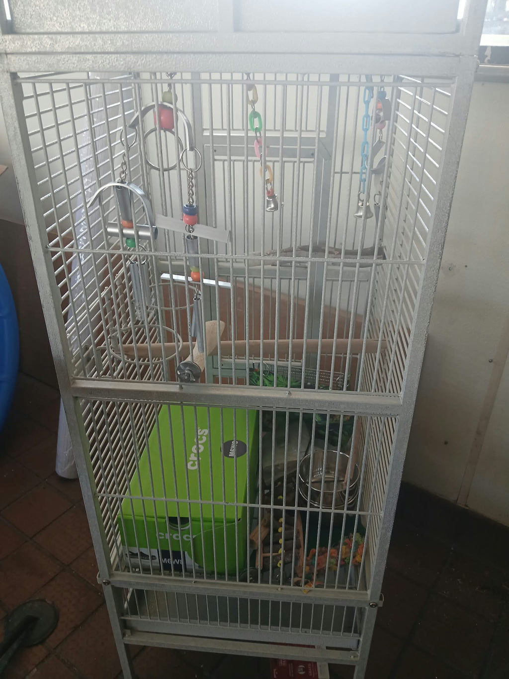 Large Bird Cage with Toys & Accessories