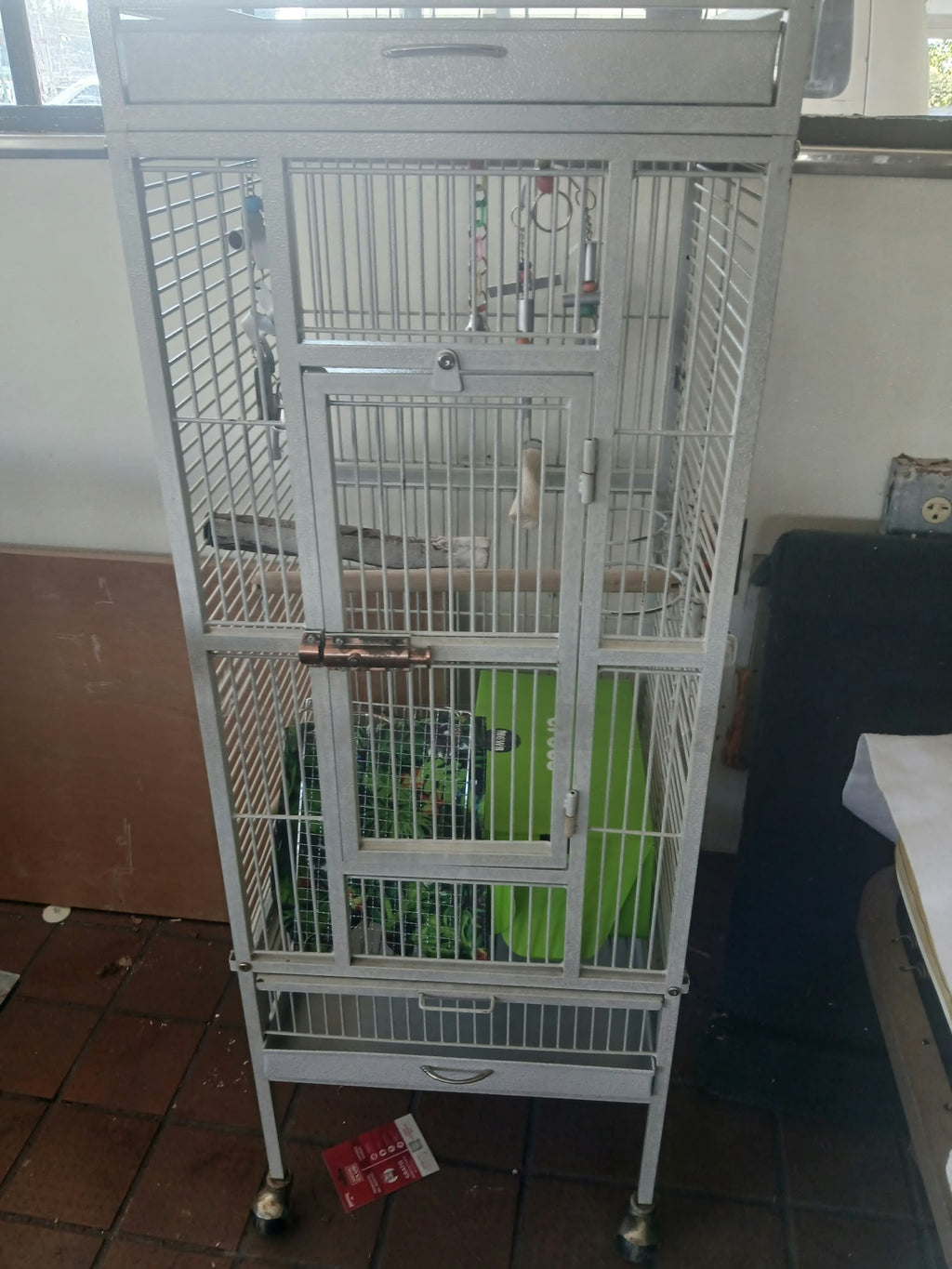 Large Bird Cage with Toys & Accessories