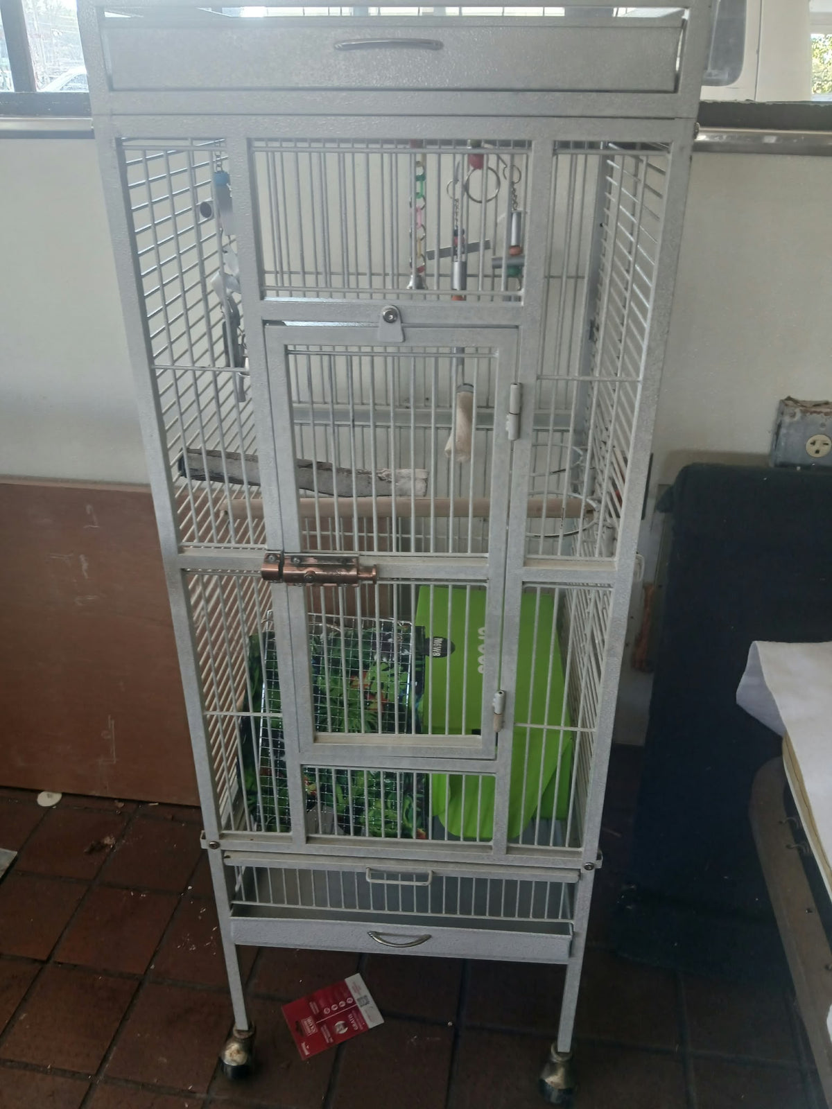 Large Bird Cage with Toys & Accessories