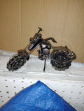 Scrap Metal Art Motorcycle Sculpture