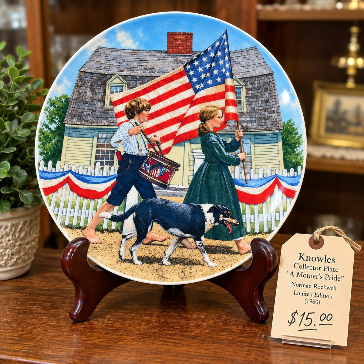 Norman Rockwell "A Mother's Pride" Collector Plate