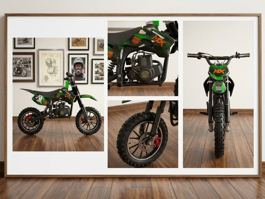 Hardhead MX 50cc Mini Dirt Bike