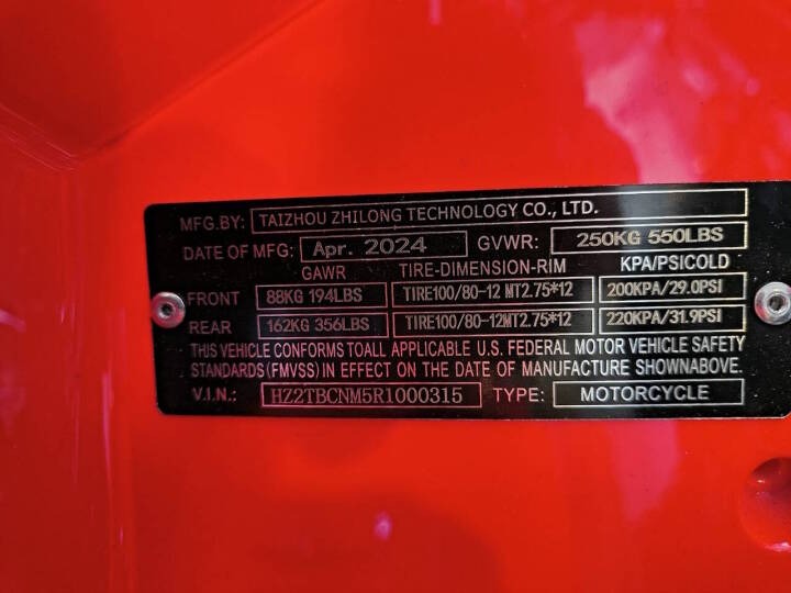 2024 Icebear 150cc Ravida Ascend